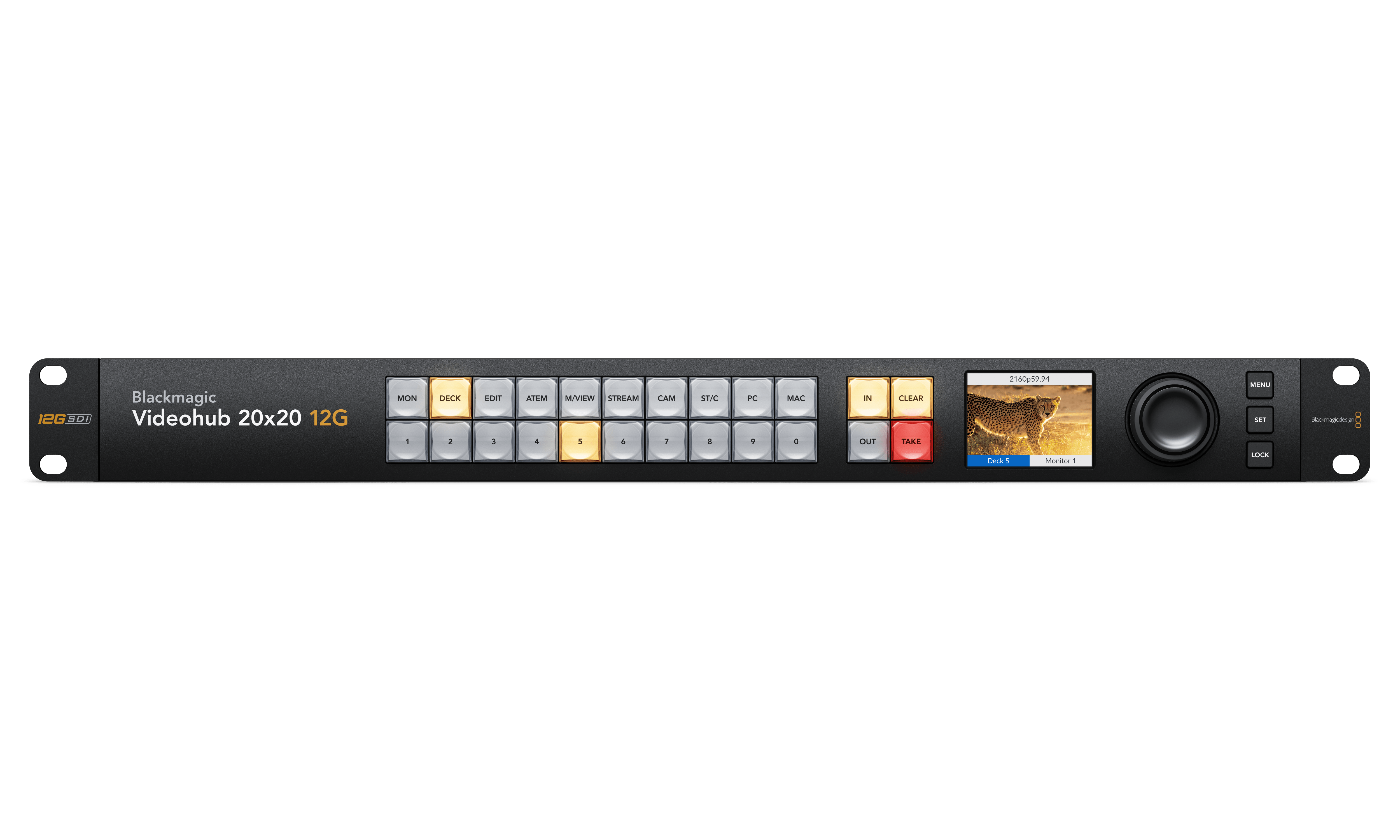 Blackmagic Videohub 20x20 12G - Mediatrade